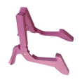 thumbnail image 1 of HILABEE Foldable Guitar Stand A Frame Versatile Anti Slip Stable Guitar Support Holder for Bass Cello Classical Electric Guitars Shop Pink, 1 of 8