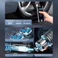 thumbnail image 1 of FlyFlise Portable Smart Digital Air Pressure Electric Inflator Pump Black For Cars Automobile, 1 of 8