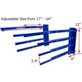 thumbnail image 6 of TECHTONGDA 4 Layers Wall Mounted Screen Frame Rack Screen Rack Shelf Storage Frame Holder Screen Printing Rack Screen Drying, 6 of 7