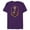 Purple, variant on Disney Nightmare Before Christmas Santa Jack Nutcracker - Short Sleeve Blended T-Shirt for Adults - Customized-Navy Heather