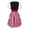 thumbnail image 3 of Grebrafan Oktoberfest Women Wench German Dirndl Dresses Traditional L, 3 of 8
