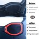 thumbnail image 2 of Cubierta de Altavoz de Techo LAIKOU ABS para Jeep Wrangler JL JLU & Gladiator JT 2018-2021 Rojo, 2 of 3