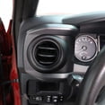 thumbnail image 4 of TINKI Car Inner Central Console Air Conditioning Vent Rings Frame Cover Trim Car Accessories，ABS， Fit for Toyota Tacoma 2016 2017 2018 2019 2020 2021 2022, 4 of 14