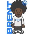 thumbnail image 2 of Brent Faiyaz Cartoon Graphic Boxy Fit T-shirt Streetwear Music Fan Tee Recommended Best Gifts for Men, 2 of 7
