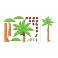 thumbnail image 2 of TREND Monkey Mischief Bulletin Board Decorations with Palms, Coconuts, Geckos, Multicolor, 27 Count, 2 of 3