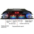 thumbnail image 2 of Xnyocn 1600W Power HiFi Sound Amplifier Digital 4 Channel Audio Amplifier Compatible Player Support Remote Control ,High Sound, 2 of 6