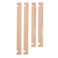 thumbnail image 2 of Telar De Madera, Mini Máquina De Tejer De Madera Pulida Para Cultivar Habilidades Prácticas, Artesanía Artesanal Para Bufandas Para Principiantes, 2 of 7
