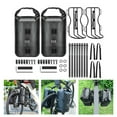 thumbnail image 2 of Bike Front Fork Bag With Aluminum Alloy Front Bike Rack Waterproof 10L Bag, 2 of 6