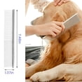 thumbnail image 5 of 2PCS Slicker Brush for Dogs & Pet Comb, Professional Dog Grooming Brush Goldendoodles Poodles Labradoodles with Extra Long Pins to Effectively Remove Tangles, Knots and Mats Blue, 5 of 6