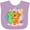 Lavender, variant on Inktastic 1st Birthday Teddy Bear Boys or Girls Baby Bib