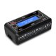 thumbnail image 1 of Vogacara Cargador de batería de control inteligente negro para baterías LiHV Cargador de batería LiHV UP-S6AC LCD LiPO Kits de construcción modelo, 1 of 6
