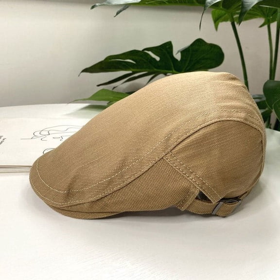 COCOpeaunt New Autumn Winter Hats for Women Solid Plain Newsboy Cap Men Ladies Casual Wool Hat Outdoor Beret Women Painter Cap Newsboy Hat