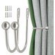 thumbnail image 1 of Piezas de Retenes para Cortinas, Alzapaños para Cortinas, Ganchos para Soporte de Cortinas de Ventana montados en la Pared, Retenes para Cortinas Fijas o artículos Colgantes, 1 of 5