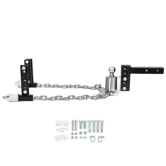 14000lbs Weight Distribution Hitch w/ Sway Control & 2-5/16 in Ball & 2 in Shank