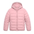 thumbnail image 2 of Mifsaly Toddler Boys Girls Winter Coat Full Zip Hooded Quilted Jacket Kids Lightweight Windproof Thermal Outerwear for Back to School, 2 of 5