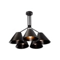 thumbnail image 1 of Lámpara Colgante Dark Decor Negro E27 60w 5 Luces LámparaYa Arteluce 23124-2 / Dark Decor / Lámpara Colgante, 1 of 5