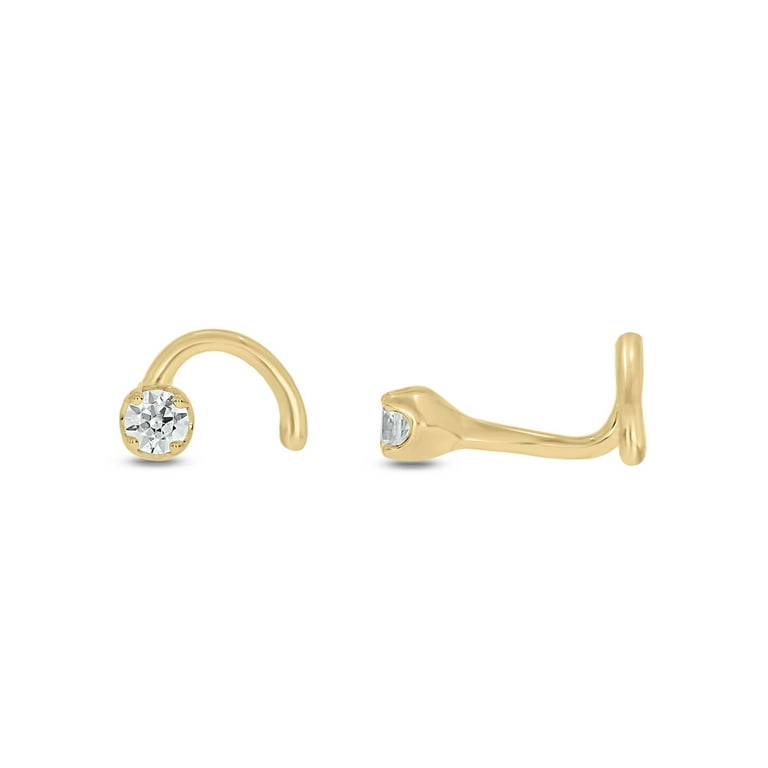 10k nose ring sale stud