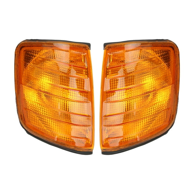 Amber Corner Parking Light Housing, ABS Wearproof Reliable 18-3289-01-2B Durable Replacement For E-class W124 1985-1995 For Repair