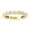 14K White Gold, variant on Araiya Fine Jewelry 10K Yellow Gold Round-shape Lab Grown Diamond Eternity Band Ring (3/5 Cttw, D-F Color, VS1 Clarity) Size 6.5