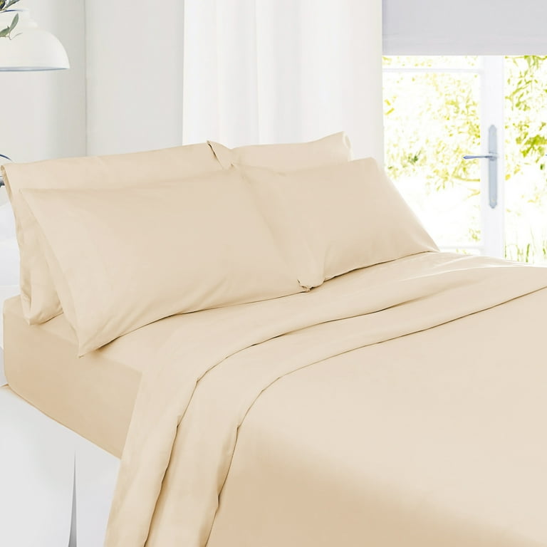 Empyrean Bedding Empyrean Extra Deep Fitted Sheets Twin Size - 24 Extra  Deep Fitted Sheets With Bonus 1 Pillowcase - 2 Piece Extra Deep Fitted Be