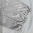 thumbnail image 4 of KeShDi Mens Hiking Pants Mens Running Pants Man Fashion Fallow Pockets Elastic Waist High Waist Binding Leg Sweatpants Gray 2X, 4 of 8