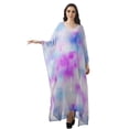 thumbnail image 2 of Moomaya Robe Longue de Plage pour Femmes, Caftan de Plage Turc Transparent, 2 of 6