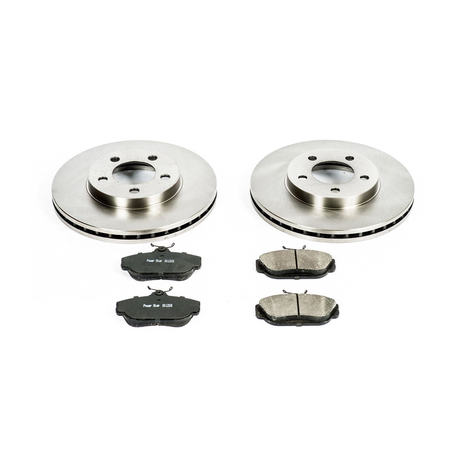 Power Stop Front Stock Replacement Brake Pad and Rotor Kit KOE1327