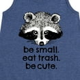 thumbnail image 3 of Instant Message - Small Trash Cute Raccoon - Toddler and Youth Girls A-line Dress, 3 of 6