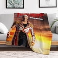 thumbnail image 5 of Cody Rhodes Blanket Super Soft Warm Flannel Blanket Suitable for Bed Sofa Sofa Bedroom Living Room Sofa Four Seasons Suitable for Napping Home Decor Bedding Artwork 60""x80"", Style, 5 of 6