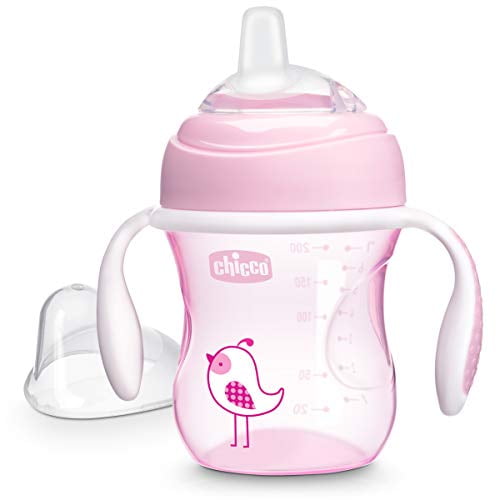Vaso de transición Chicco de 7 oz. con boquilla de silicona