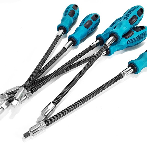 Flexible 14 Inch Socket Screwdriver With Comfortable Grip For Easy Use Fangkenuo