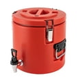 thumbnail image 4 of Miumaeov Desktop Insulated Beverage Dispenser 10L/15L Tank Red Stainless Steel Hot & Cold Drink Dispenser with Faucet for Hot Tea & Coffee, Cold Milk, Juice, 4 of 19
