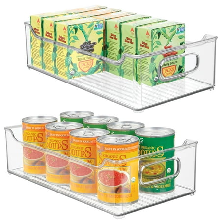 clear mdesign organization containers stackable mdesignhomedecor