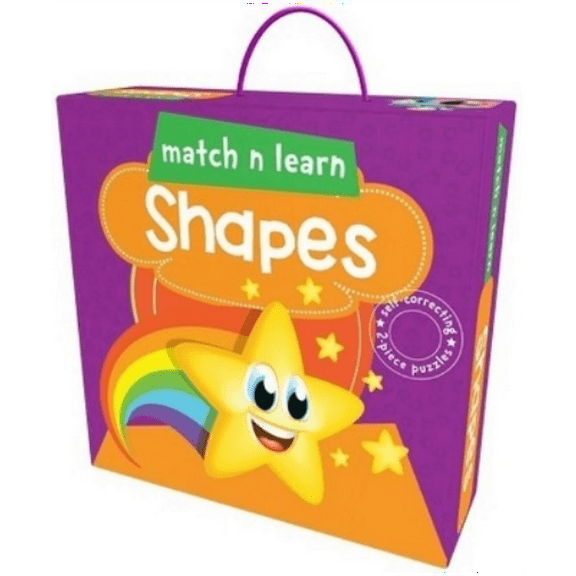 Match N Learn Shapes Pegasus  (Hardcover)