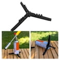 thumbnail image 2 of Camping Stove Fuel Can Stabilizer Foldable Outdoor Tank Canister Tripod Holder, 2 of 9