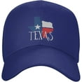 thumbnail image 2 of Texas - Distressed Texas map Gifts Baseball Cap Men Hat Women Dad Hat Sun Hat Adjustable Trucker Hat Cowboy Hat Black, 2 of 9