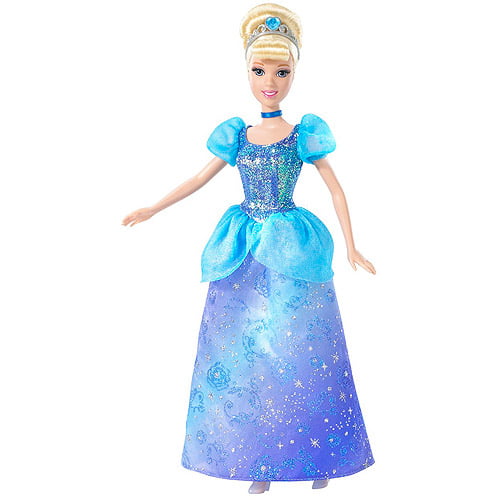 Disney Princess Sparkling Princess Cinderella Doll - Walmart.com ...