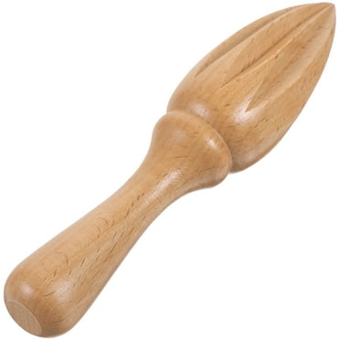 Beech Wood Citrus Reamer Lemon Cone Juicer Squeezer Fruit Drink Tools Manual Operated Smasher Kitchen Supplies