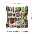 thumbnail image 4 of Introduction of Various Vegetables Print Throw Pillows Cover Pillow Case,Soft Couch Style Decor.Durable Reduces Allergies, 4 of 7
