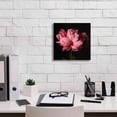thumbnail image 3 of Epic Graffiti 'Perfect Peony' by Leah McLean Giclee Canvas Wall Art, 12"x12", 3 of 6