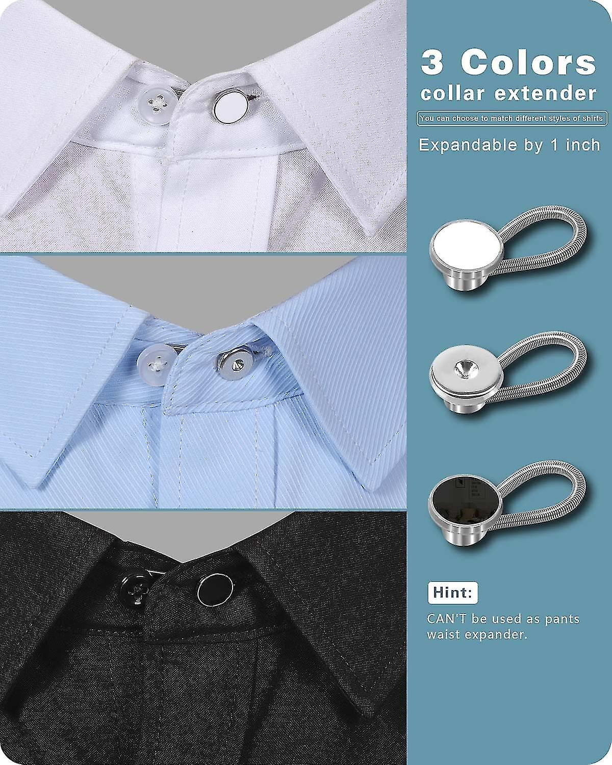 dress shirt button extender walmart Shirt Button Extenders for Comfortable Fit