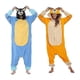 thumbnail image 1 of Animal Adults Cartoon Dog Onesies Pajamas Halloween Costumes Jumpsuit Christmas Gift Bingo M, 1 of 3