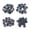 Noir, variante sur GUOOL 50x Boutons-Pression Boutons-Pression pour Veste en Cuir Jeans Sac Clouses Noir
