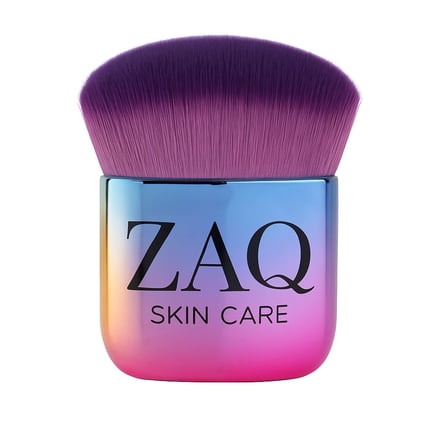 ZAQ UltraBlend Kabuki Brush: Seamless Liquid Foundation and Powder Blending