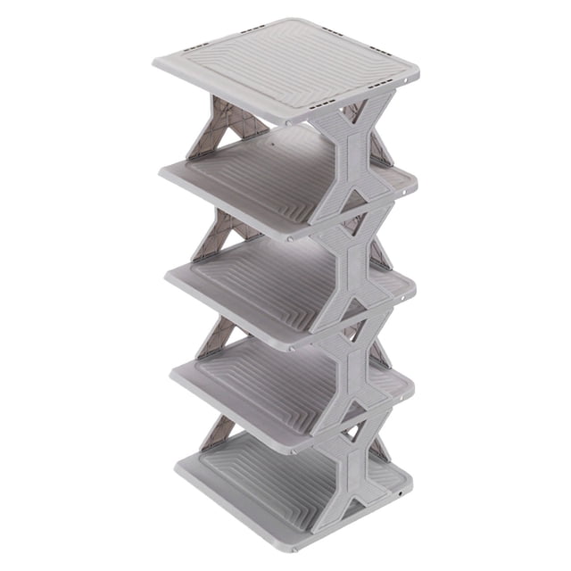 D Corner Shoe Rack Thickened Widened Easy Install Removable Washable Storage Shoe Cabinet For Home Entryway Closet Space Saving Organization 770G