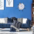 thumbnail image 4 of Decoración de pared BRI tema playa mar vela reloj ancla timón estilo mediterráneo, 4 of 5