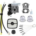 thumbnail image 1 of For Echo PB 250 Carburetor Blower Maintenance Kit Includes Carburetor, Gaskets, Bulbs, Air Filter, and Fuel Line, 1 of 5