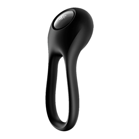 Satisfyer Majestic Duo Penis Ring - Vibrating Penis and Testicle Ring for Longer, Harder, Stronger Erections, Erection Enhancing Penis Ring Plus Vibration - Waterproof, Rechargeable