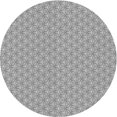 thumbnail image 1 of Ahgly Company Machine Washable Indoor Round Transitional Gray Area Rugs, 7' Round, 1 of 7