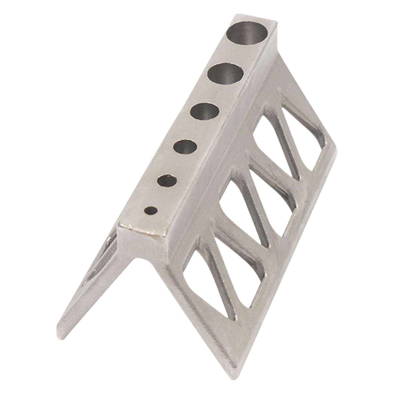 Miulika Pipe Drill Jig for Cylinder Easy to Use Compact 304 Stainless Steel Centering Tool Sturdy Fixture Drill Jig for Round Pipe
